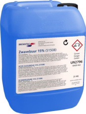 Zwavelzuur - pH-min 15 % - 21 KG Zwavelzuur - pH-min 15 % - 21 KG